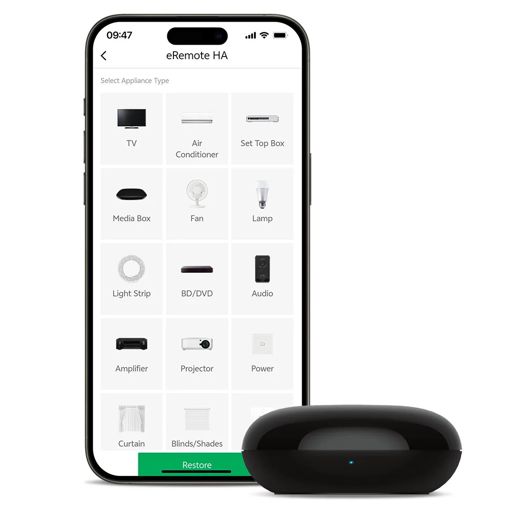 Universal Remote Smart Home - LinknLink eRemote IR Blaster per TV,