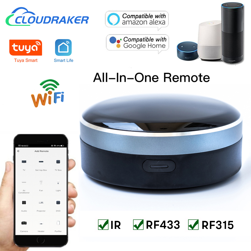 Tuya IR RF 433/315 Telecomando - Universal Remote Smart Home recensione e prezzo