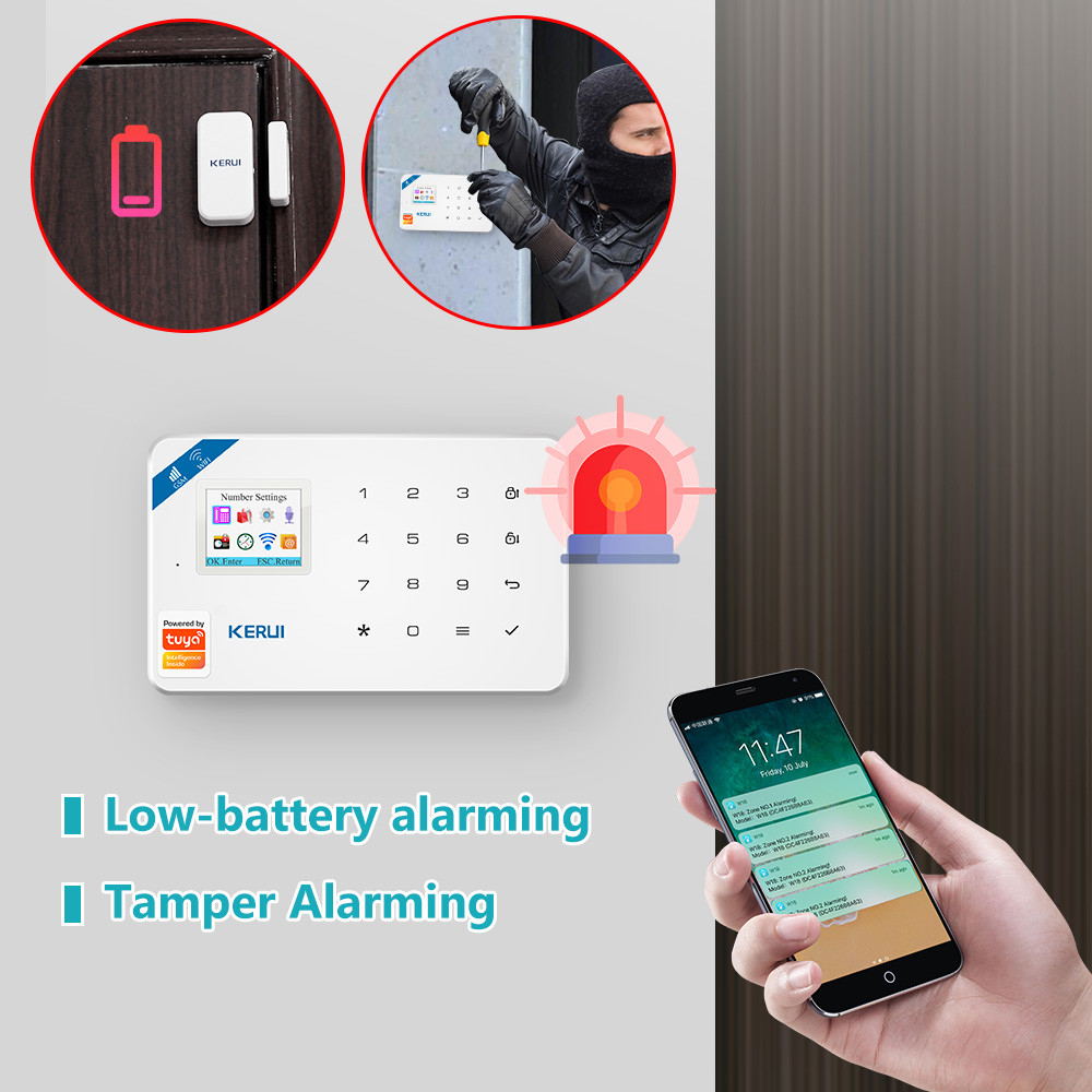 KERUI W181 Sistema di Allarme  - Smart Home Video recensione e prezzo